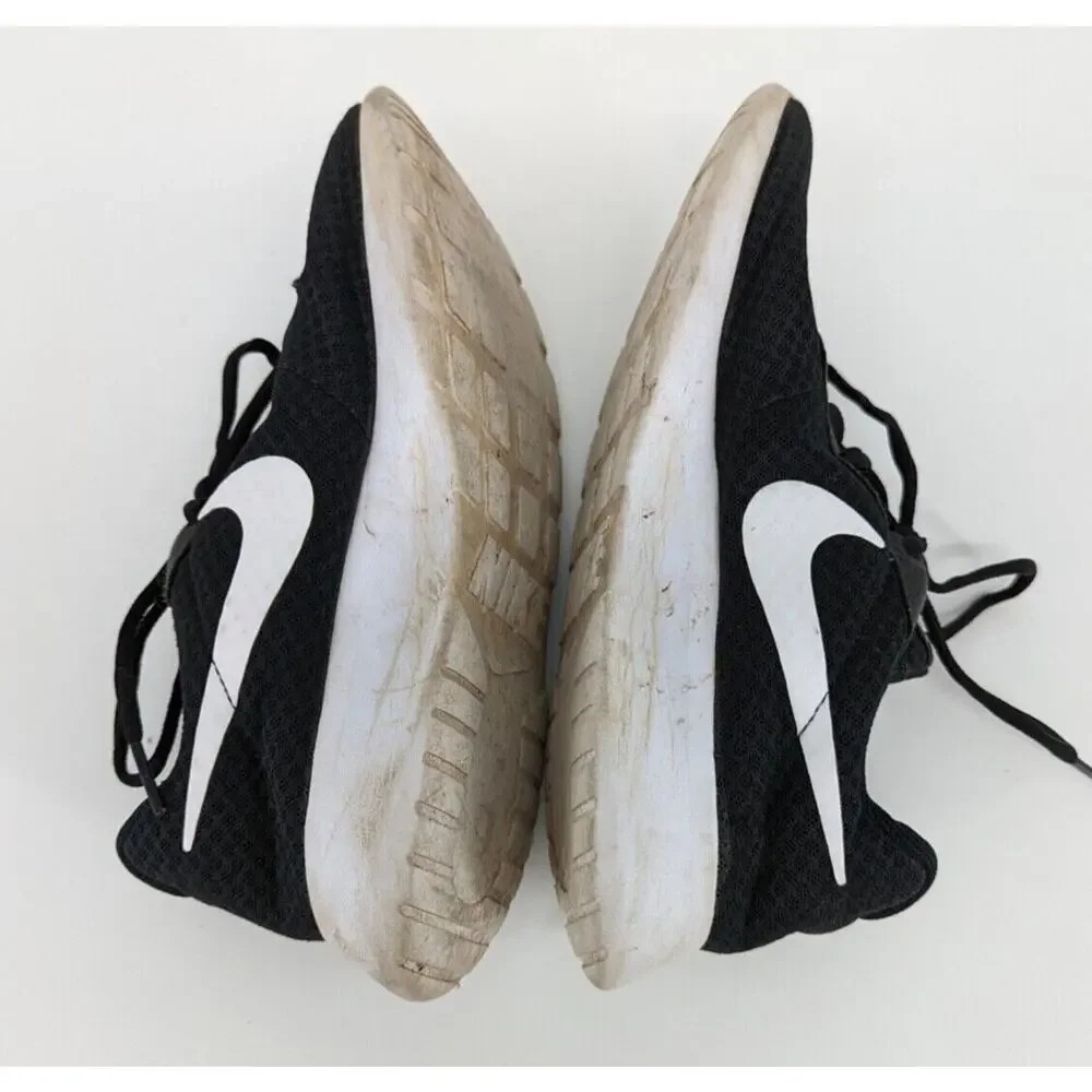 Women's Nike 812655 011 NIKE TANJUN BLACK/WHITE RUNNING Shoes Sneakers Size 9